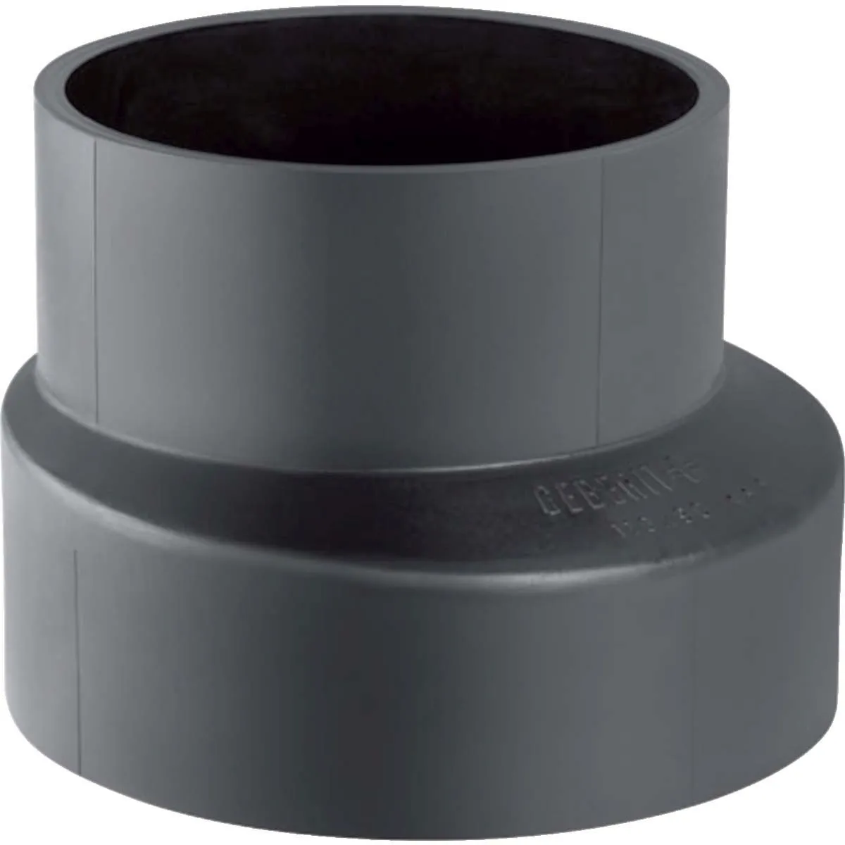 Geberit Pe Reduktion 368586161 DN 125/100, Exzentrisch, Kurz, PE-HD 1 Geberit Pe Reduktion 368586161 DN 125/100, Exzentrisch, Kurz, PE-HD