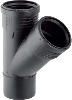Geberit Silent PP Abzweig 390535141 DN100/100, 45Grad, Schalloptimiert