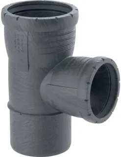 Geberit Silent Pro Abzweig 393248141 DN 50/50, 87,5°, Hochschalldämmend