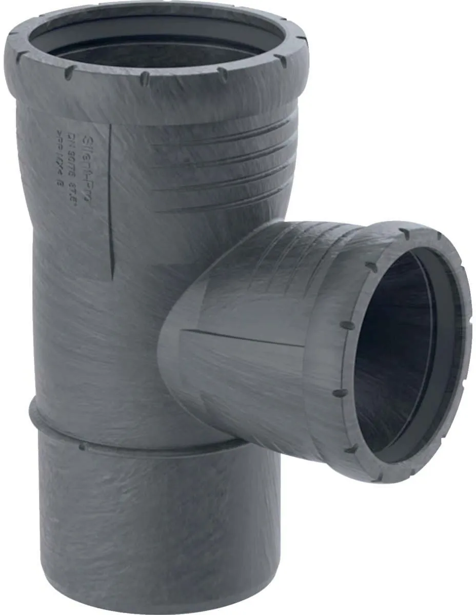 Geberit Silent Pro Abzweig 393248141 DN 50/50, 87,5°, Hochschalldämmend 1 Geberit Silent Pro Abzweig 393248141 DN 50/50, 87,5°, Hochschalldämmend