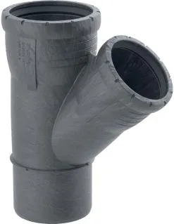 Geberit Silent Pro Abzweig 393332141 DN 70/50, 45°, Hochschalldämmend