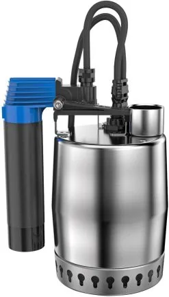 Grundfos Unilift Kellerentwässerungspumpe 012H1900 KP250-AV1, 11/4 IG, 230 V, 10m, Chrom-Nickel-Stahl