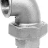 Schmidt, Hermann Hermann Schmidt Temperguss 98 Winkelverschraubung 13098025 DN 25, 1", Konisch Dichtend, IG/AG, Verzinkt