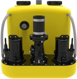 Jung Compli Fäkalienhebeanlage JP50122 1235/2 BW HL