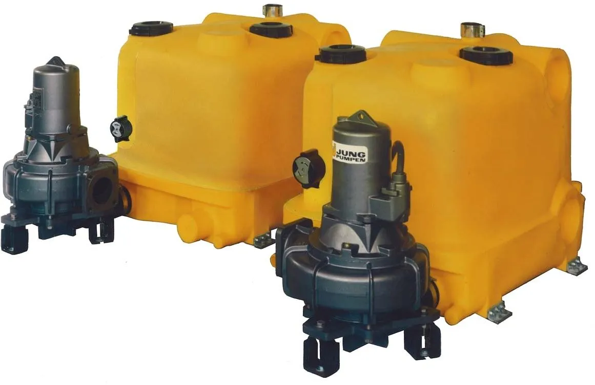 Jung Compli Fäkalienhebeanlage JP50134 2535/4 C1 HL, Doppelanlage 1 Jung Compli Fäkalienhebeanlage JP50134 2535/4 C1 HL, Doppelanlage