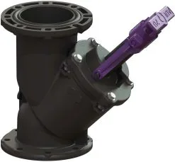 Kessel Absperrschieber 28715 DN 80, Aus PE, Senkrecht