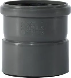 Ostendorf HTsafe HTsafe-Aufsteckmuffe 175810 DN/OD 110, Mit Manschette