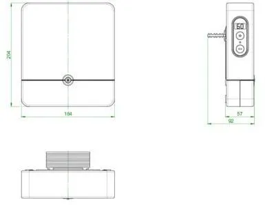Oventrop Regumaq Ersatzregler 1381162 Verkabelt, Für Hauswasserstation 2 Oventrop Regumaq Ersatzregler 1381162 Verkabelt, Für Hauswasserstation – Bild 2