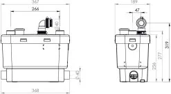 SFA SaniSpeed+ Haushaltspumpe 0026P Grau, Steckerfertig, Für Die Küche 6 SFA SaniSpeed+ Haushaltspumpe 0026P Grau, Steckerfertig, Für Die Küche -Pumpen Verkäufe 2022 SFA SaniSpeed Haushaltspumpe 0026P grau steckerfertig fuer die Kueche 2
