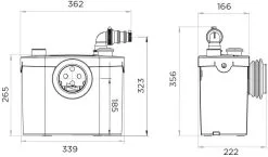SFA Sanibroy Pro UP WC-Hebeanlage 0014UP Weiß, Zum Anschluss An WC Und Waschtisch 6 SFA Sanibroy Pro UP WC-Hebeanlage 0014UP Weiß, Zum Anschluss An WC Und Waschtisch -Pumpen Verkäufe 2022 SFA Sanibroy Pro UP WC Hebeanlage 0014UP weiss zum Anschluss an WC und Waschtisch 2