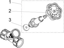 SCHLÖSSER Schlösser Freistromventil 0015051500001 DN 15, Rp 1/2, Ohne Entleerung, Steigende Spindel -Pumpen Verkäufe 2022 Schloesser Freistromventil 0015051500001 DN 15 Rp 1 2 ohne Entleerung steigende Spindel 2
