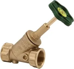 SCHLÖSSER Schlösser Freistromventil 0015053200001 DN 32, G 1 1/4, Ohne Entleerung, Steigende Spindel