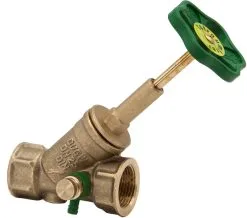 SCHLÖSSER Schlösser Freistromventil 0015102500001 DN 25, Rp 1, Mit Entleerung, Steigende Spindel