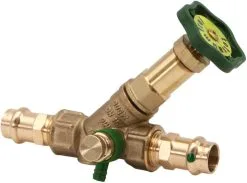 SCHLÖSSER Schlösser Freistromventil 0015381500001 DN 15, 15mm, IG, Mit Entleerung, Nichtsteigende Spindel