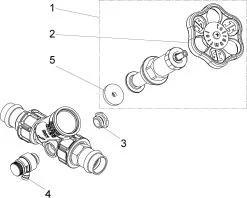 SCHLÖSSER Schlösser Freistromventil 0015381800001 DN 20, 18mm, IG, Mit Entleerung, Nichtsteigende Spindel -Pumpen Verkäufe 2022 Schloesser Freistromventil 0015381800001 DN 20 18mm IG mit Entleerung nichtsteigende Spindel 2 scaled