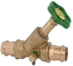 SCHLÖSSER Schlösser Freistromventil 0015382200001 DN 20, 22mm, IG, Mit Entleerung, Nichtsteigende Spindel