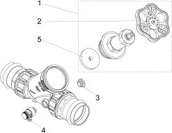 SCHLÖSSER Schlösser Freistromventil 0015384200001 DN 40, 42mm, IG, Mit Entleerung, Nichtsteigende Spindel -Pumpen Verkäufe 2022 Schloesser Freistromventil 0015384200001 DN 40 42mm IG mit Entleerung nichtsteigende Spindel 2 scaled