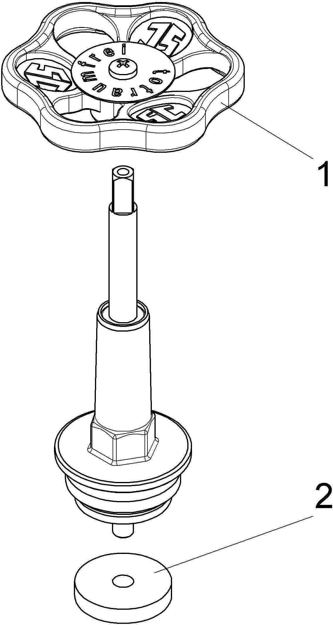 SCHLÖSSER Schlösser Freistromventil-Oberteil 0018161500001 DN 15, G 1/2, Messing, Steigende Spindel 3 SCHLÖSSER Schlösser Freistromventil-Oberteil 0018161500001 DN 15, G 1/2, Messing, Steigende Spindel – Bild 3