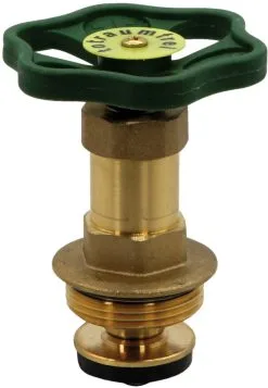 SCHLÖSSER Schlösser Freistromventil-Oberteil 0018183200001 DN 32, G 1 1/4, Messing, Nichtsteigende Spindel