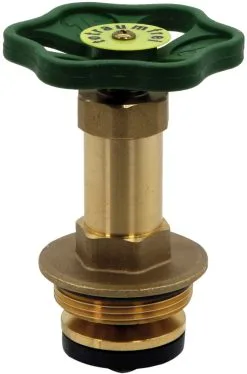 SCHLÖSSER Schlösser Freistromventil-Oberteil 0018184000001 DN 40, G 1 1/2, Messing, Nichtsteigende Spindel