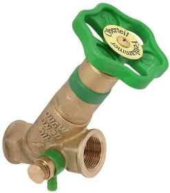 SCHLÖSSER Schlösser KFR-Ventil 0016302000001 DN 20, Rp 3/4, Mit Entleerung, Nichtsteigende Spindel