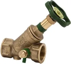 SCHLÖSSER Schlösser KFR-Ventil 0016302500001 DN 25, Rp 1, Mit Entleerung, Nichtsteigende Spindel