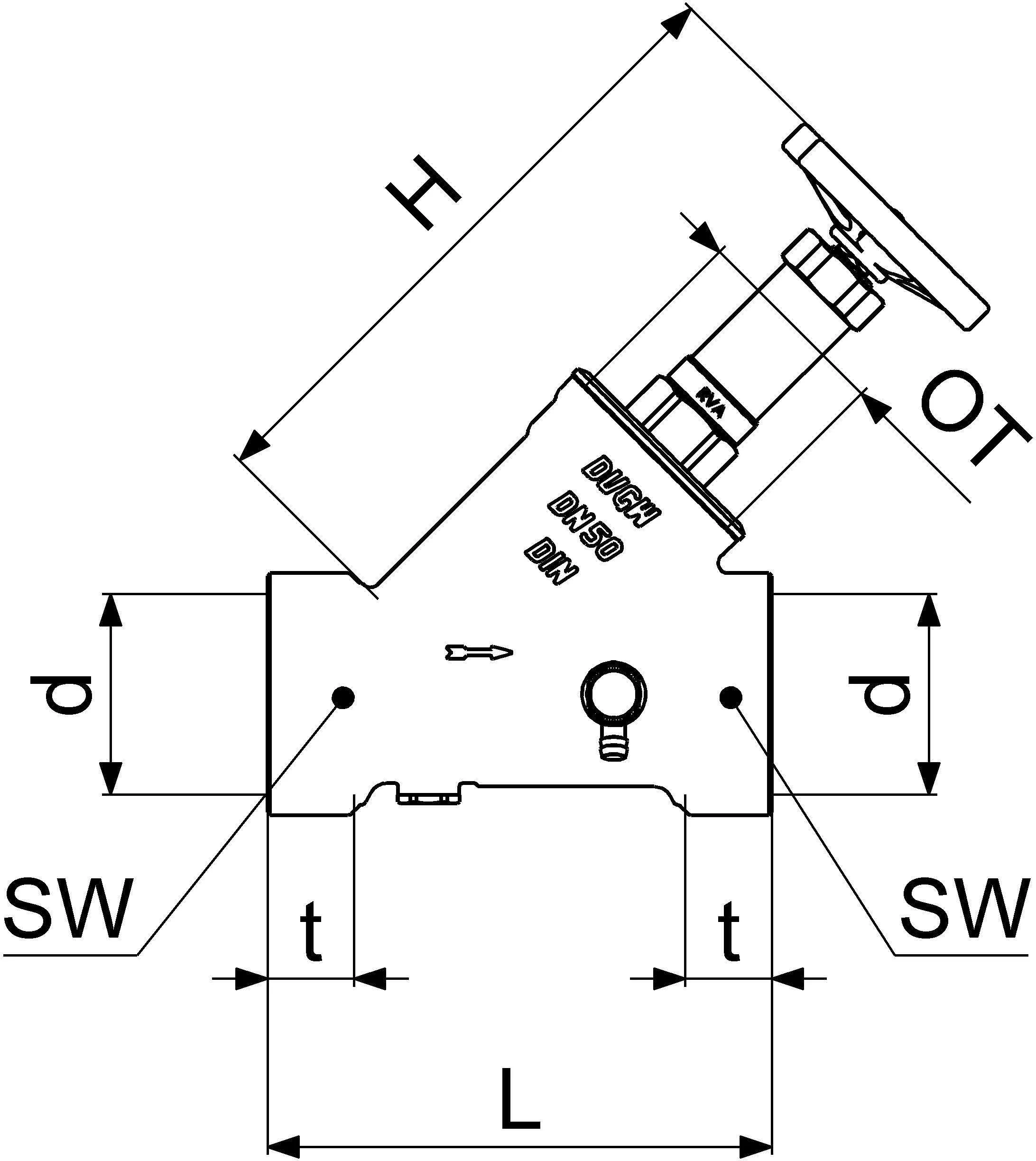 SCHLÖSSER Schlösser KFR-Ventil 0016305000001 DN 50, G 2, Mit Entleerung, Nichtsteigende Spindel 2 SCHLÖSSER Schlösser KFR-Ventil 0016305000001 DN 50, G 2, Mit Entleerung, Nichtsteigende Spindel – Bild 2