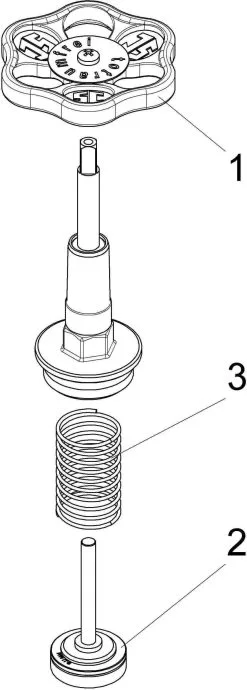 SCHLÖSSER Schlösser KFR-Ventil-Oberteil 0018191500001 DN 15, G 1/2, Messing, Steigende Spindel -Pumpen Verkäufe 2022 Schloesser KFR Ventil Oberteil 0018191500001 DN 15 G 1 2 Messing steigende Spindel 2 scaled