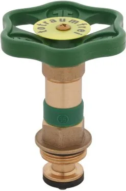 SCHLÖSSER Schlösser KFR-Ventil-Oberteil 0018212000001 DN 20, G 3/4, Messing, Nichtsteigende Spindel