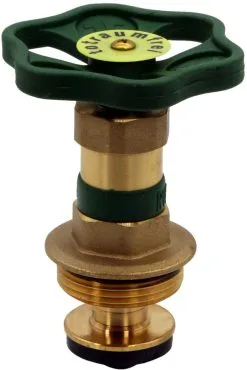 SCHLÖSSER Schlösser KFR-Ventil-Oberteil 0018213200001 DN 32, G 1 1/4, Messing, Nichtsteigende Spindel