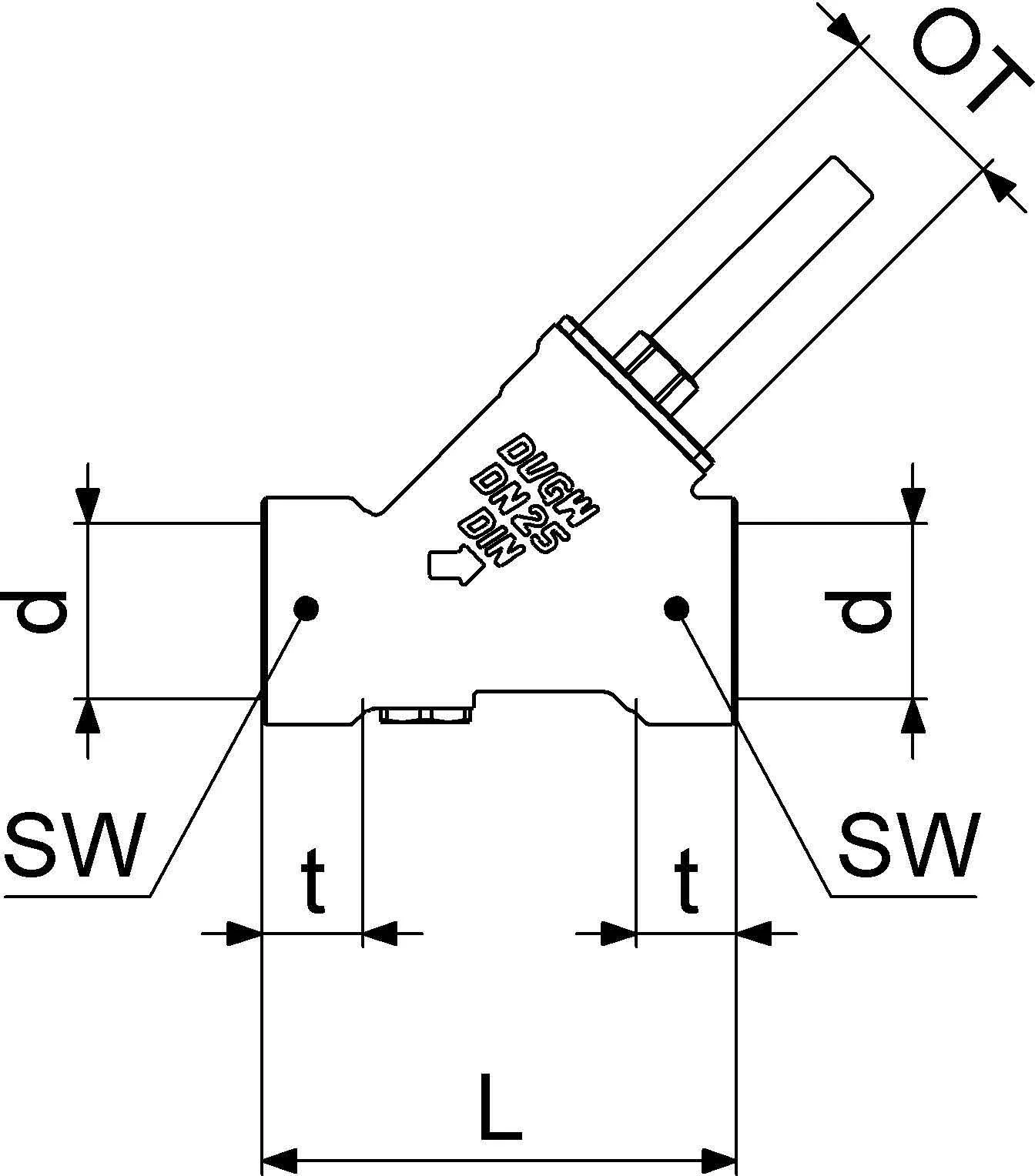 SCHLÖSSER Schlösser Rückflussverhinderer 0013252500001 DN 25, Rp 1", Ohne Entleerung 2 SCHLÖSSER Schlösser Rückflussverhinderer 0013252500001 DN 25, Rp 1", Ohne Entleerung – Bild 2