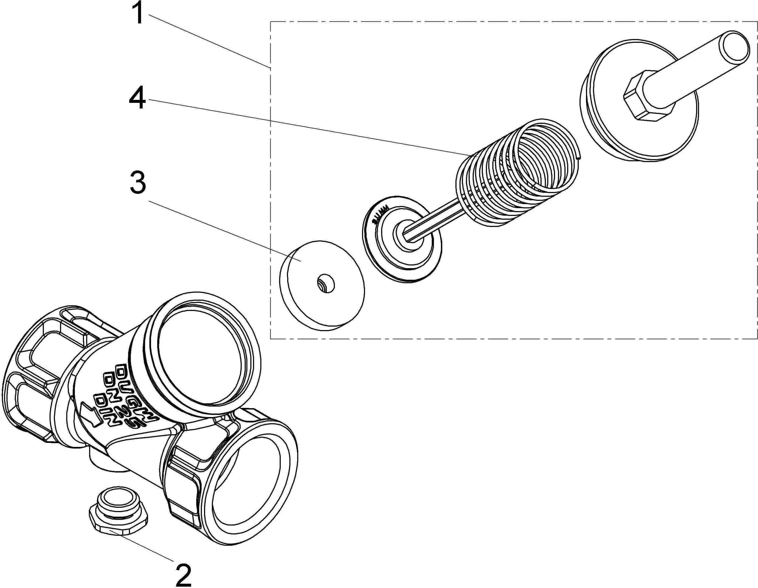 SCHLÖSSER Schlösser Rückflussverhinderer 0013252500001 DN 25, Rp 1", Ohne Entleerung 3 SCHLÖSSER Schlösser Rückflussverhinderer 0013252500001 DN 25, Rp 1", Ohne Entleerung – Bild 3