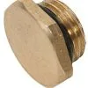 SCHLÖSSER Schlösser Verschlussstopfen 0018360800001 Messing, DN 8, 1/4", Mot O-Ring