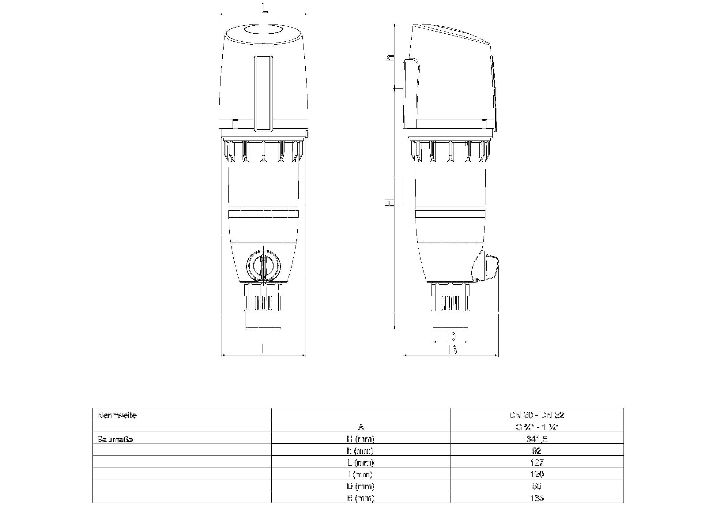 Syr - Sasserath Syr Rückspülfilter Drufi FR 231500081 Mit Ablauftrichter 2 Syr - Sasserath Syr Rückspülfilter Drufi FR 231500081 Mit Ablauftrichter – Bild 2