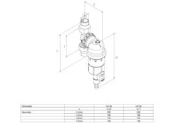 Syr - Sasserath Duo 2314 Rückspülfilter 2314.20.005 DN 20, Ohne Druckminderer Und Manometer -Pumpen Verkäufe 2022 Syr Sasserath Duo 2314 Rueckspuelfilter 2314.20.005 DN 20 ohne Druckminderer und Manometer 1
