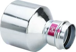 Viega Prestabo Reduzierstück 598150 88,9 X 76,1 Mm, Stahl Unlegiert, SC-Contur