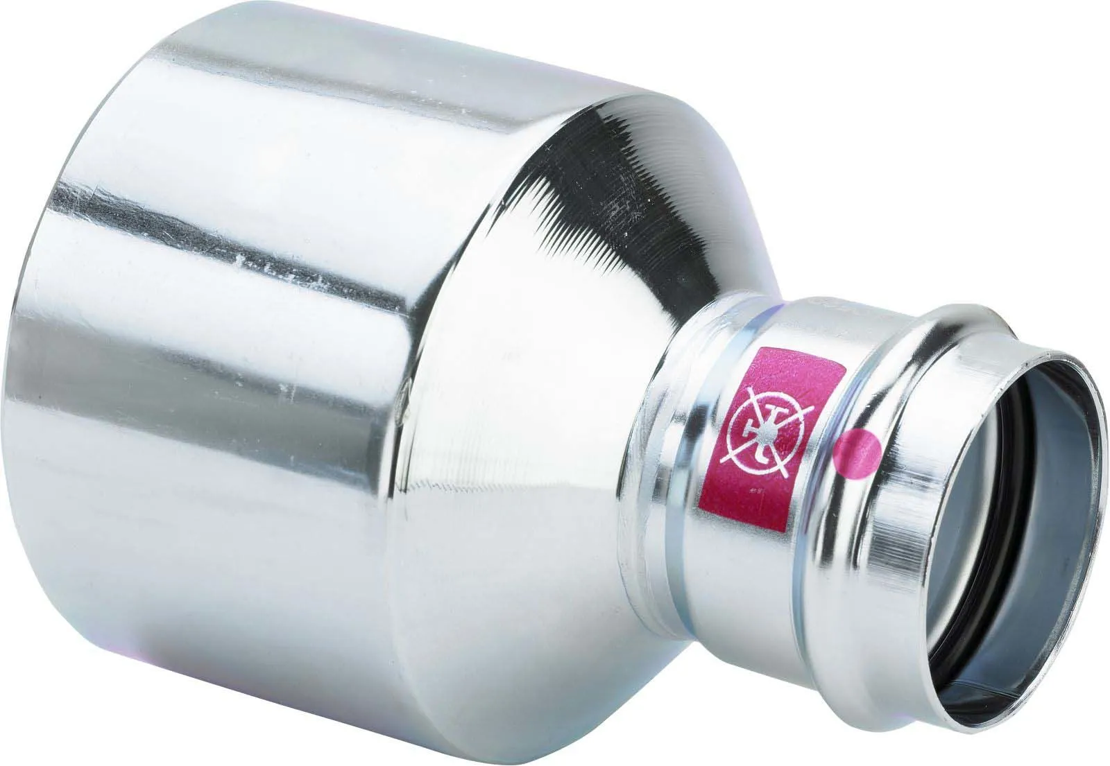 Viega Prestabo Reduzierstück 598150 88,9 X 76,1 Mm, Stahl Unlegiert, SC-Contur 1 Viega Prestabo Reduzierstück 598150 88,9 X 76,1 Mm, Stahl Unlegiert, SC-Contur