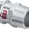 Viega Prestabo Übergangsstück 559045 28 Mm X R 1, Stahl Unlegiert, SC-Contur, Mehrkant