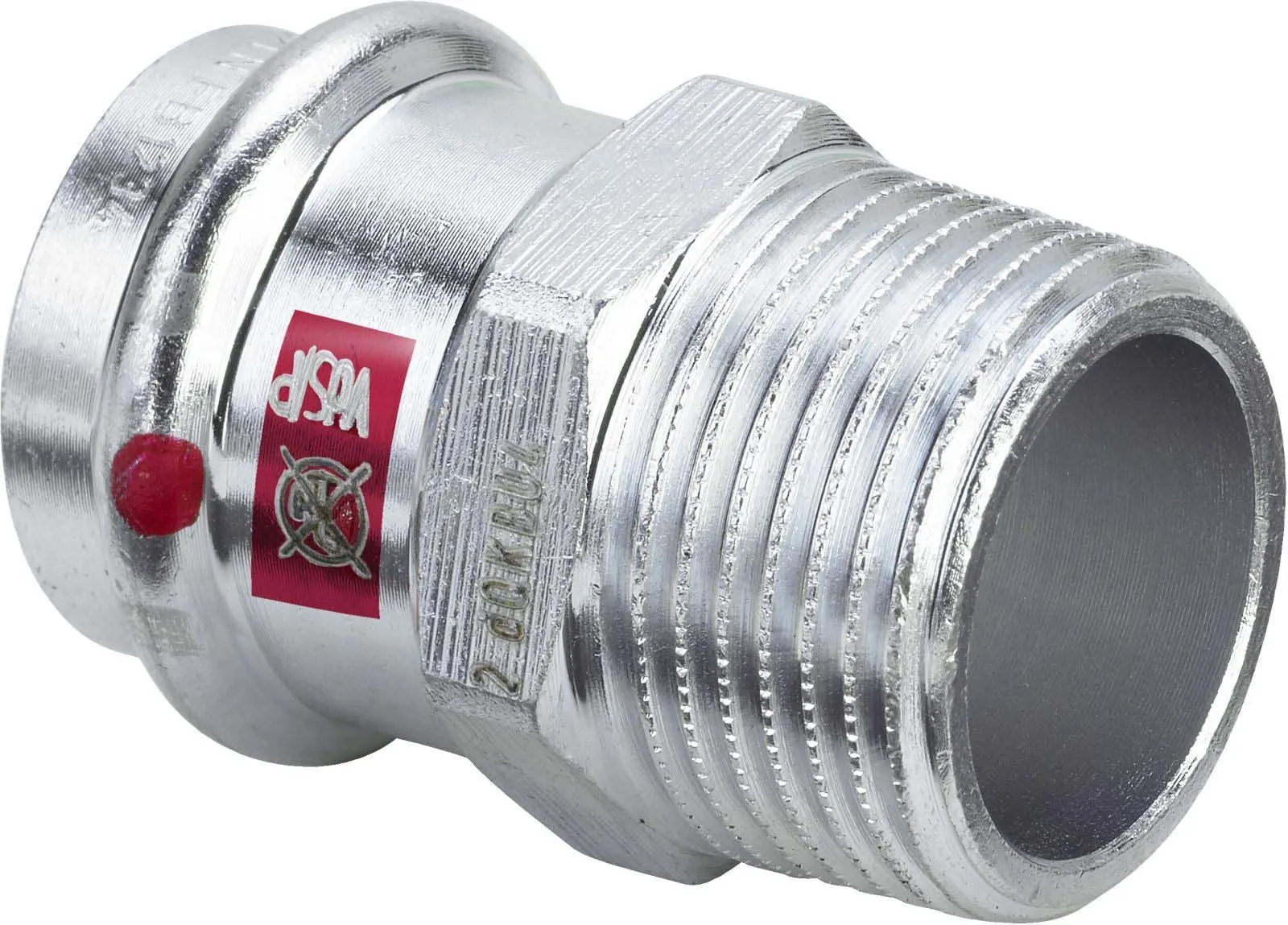 Viega Prestabo Übergangsstück 559069 42 Mm X R 1 1/2, Stahl Unlegiert, SC-Contur, Mehrkant 1 Viega Prestabo Übergangsstück 559069 42 Mm X R 1 1/2, Stahl Unlegiert, SC-Contur, Mehrkant