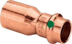 Viega Reduzierstück Profipress 2415.1 54 X 35 Mm, Kupfer, SC-Contur, Einsteckende