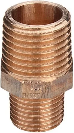 Viega Rotguss Doppelnippel, Reduziert 11/2" X 11/4"