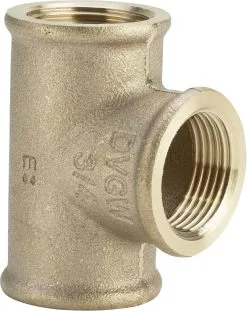 Viega Rotguss T-Stück 3/4" Rp 3/4, Rotguss