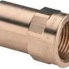 Viega Sanpress Einsteckstück 117481 22 Mm X Rp 3/4, Rotguss Oder Siliziumbronze, Einsteckende