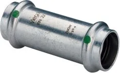 Viega Sanpress Inox Schiebemuffe 436407 28mm, Stahl Nichtrostend, SC-Contur