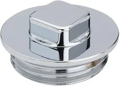 Viega Stopfen 1751 3/4" AG, Messing, Verchromt