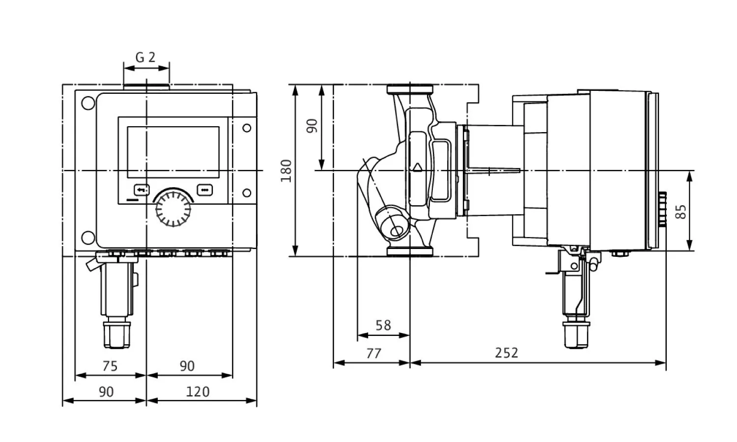 Wilo Stratos MAXO-Z Trinkwasserpumpe 2186247 30/0,5-8, PN 10, 230 V, 50/60 Hz 2 Wilo Stratos MAXO-Z Trinkwasserpumpe 2186247 30/0,5-8, PN 10, 230 V, 50/60 Hz – Bild 2