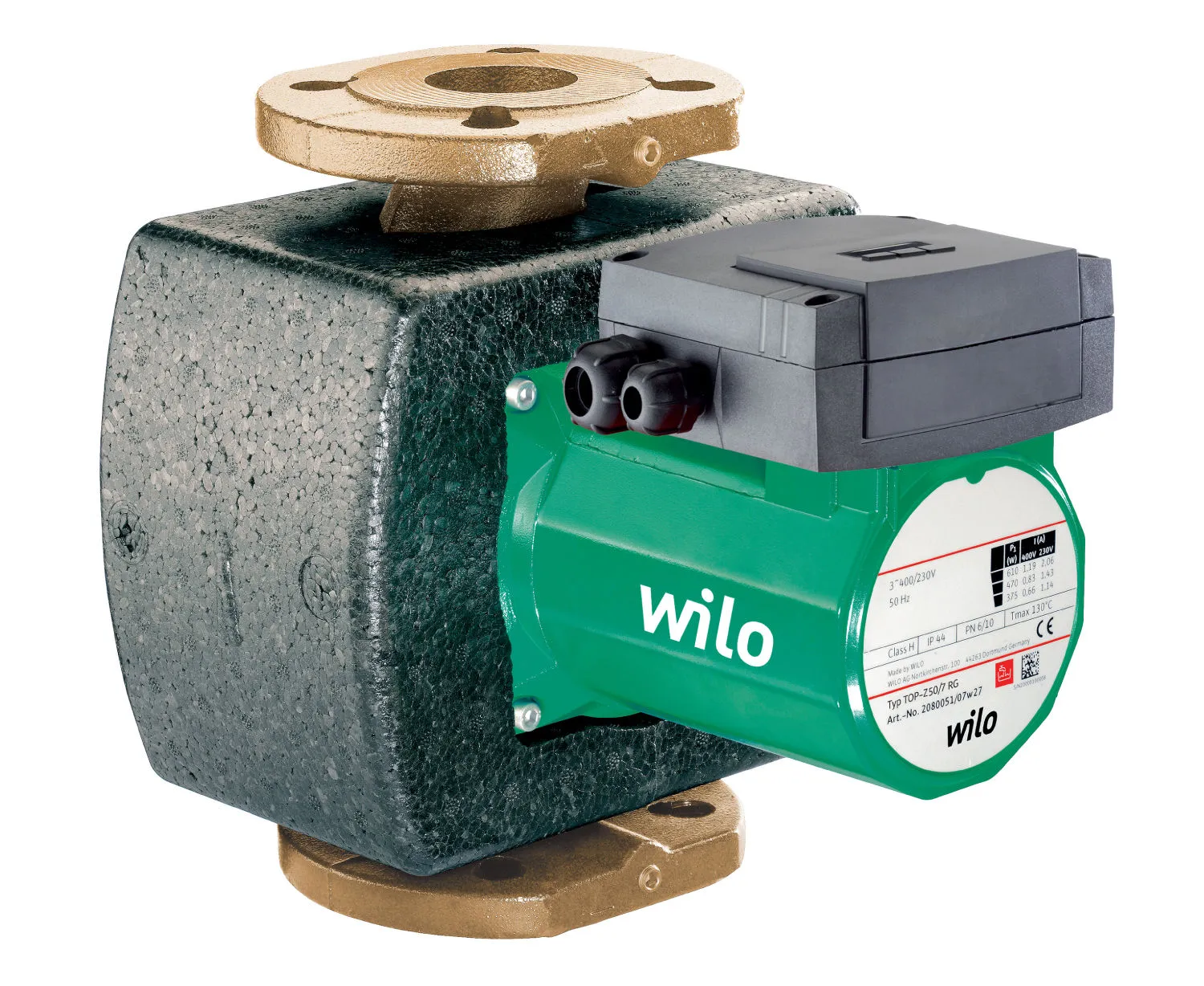 Wilo Top-z Standard-Trinkwasserpumpe 2070569 40/7, PN 16, 230 V, Rotguss-Gehäuse 1 Wilo Top-z Standard-Trinkwasserpumpe 2070569 40/7, PN 16, 230 V, Rotguss-Gehäuse